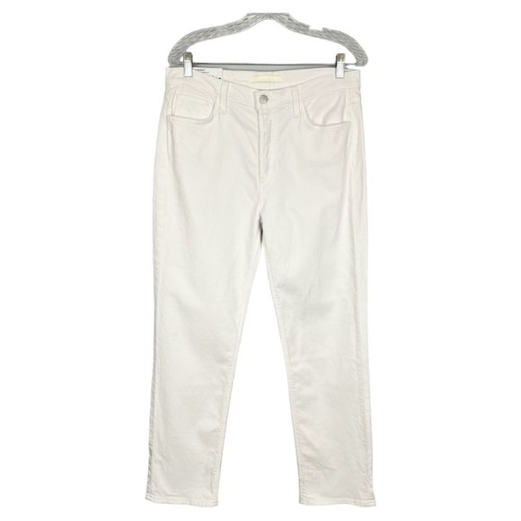 Joes Jeans Womens Scout White Mid Rise Slim Boyfriend Jeans Button Fly size 30 - Picture 4 of 14